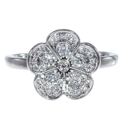 tiffany flower ring replica|platinum tiffany reproduction ring.